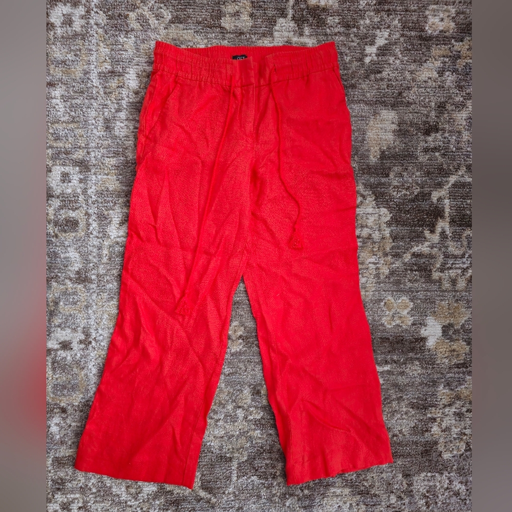 Loft Drawstring Linen Pants